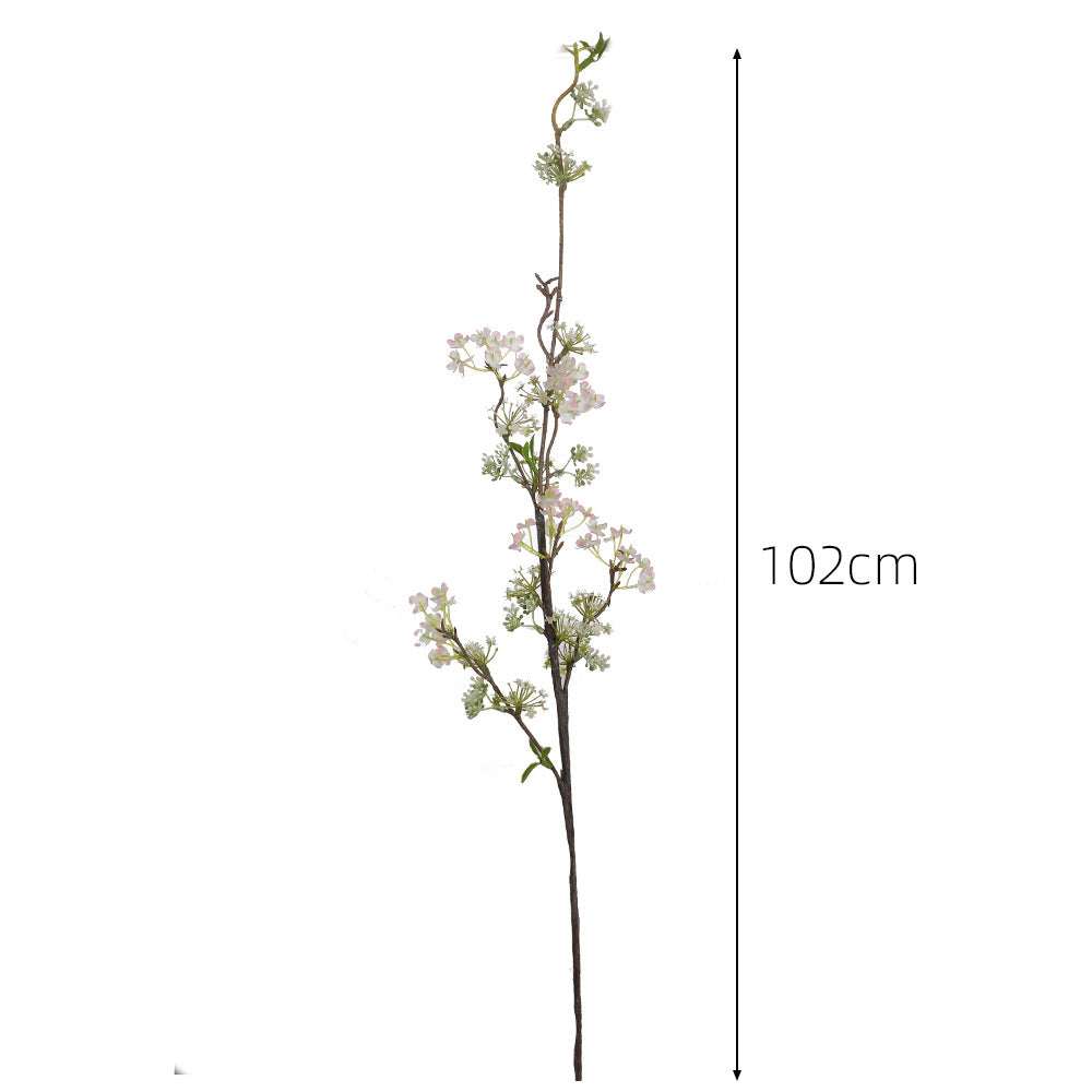 Natural Artificial Flower Branch with Detailed Flowers | High & Bury