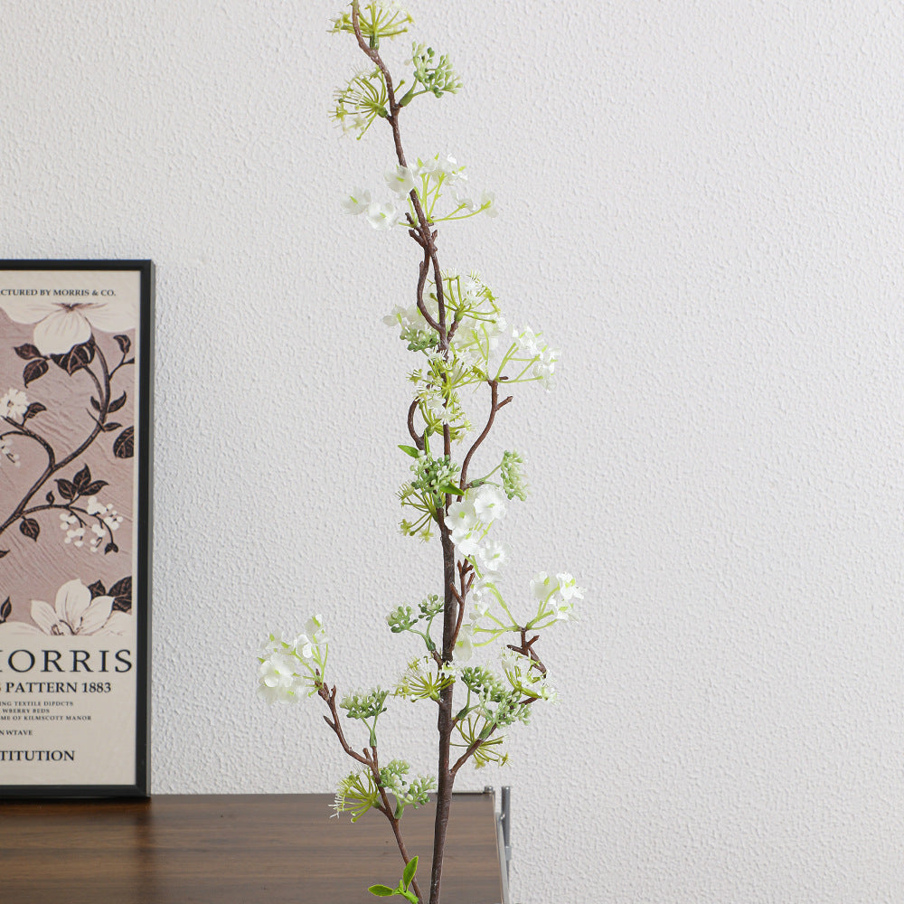 Natural Artificial Flower Branch with Detailed Flowers | High & Bury