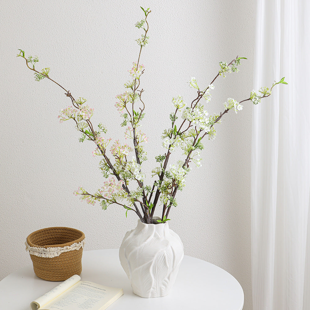 Natural Artificial Flower Branch with Detailed Flowers | High & Bury