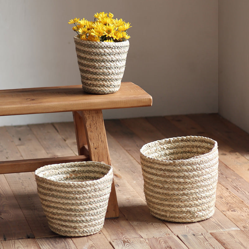 Natural Decoration Basket | High & Bury