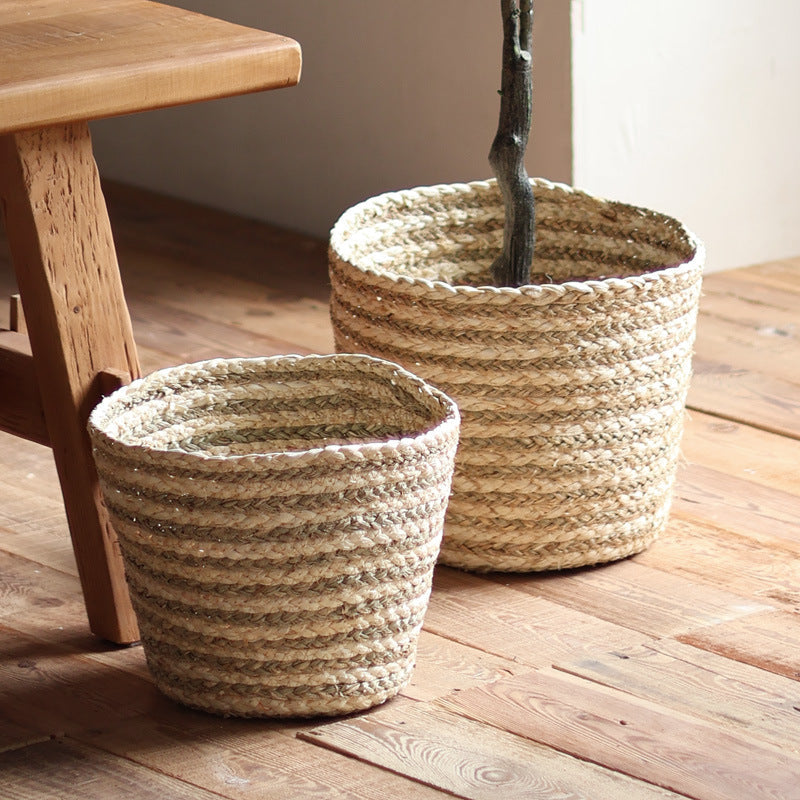 Natural Decoration Basket | High & Bury