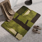 Natural Fiber Absorbent Bathroom Mat | High & Bury