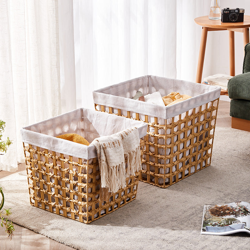 Natural Fiber Decorative Storage Baskets | High & Bury