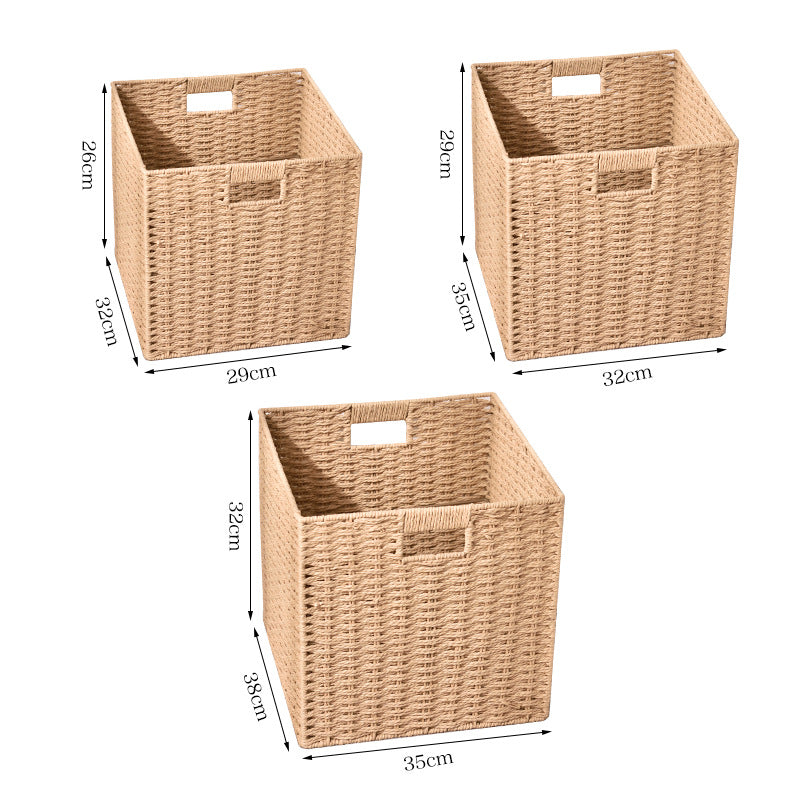 Natural Fiber Decorative Storage Baskets | High & Bury