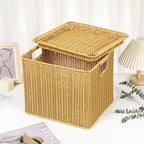 Natural Fiber Storage Cube | High & Bury