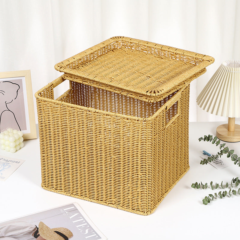 Natural Fiber Storage Cube | High & Bury
