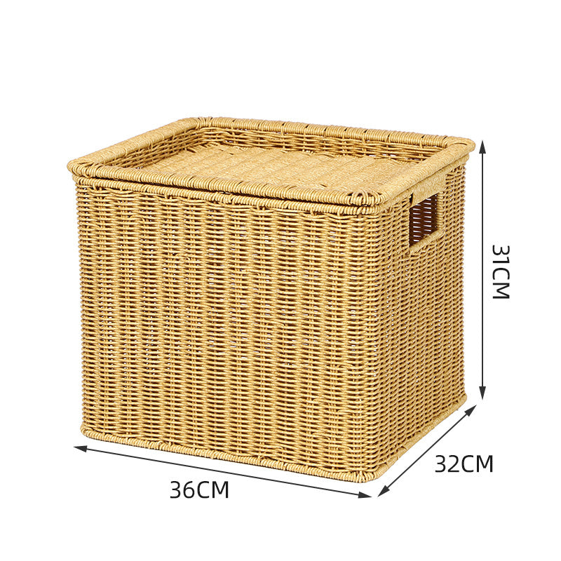 Natural Fiber Storage Cube | High & Bury