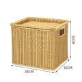 Natural Fiber Storage Cube | High & Bury