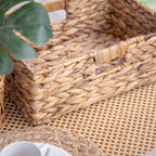 Natural Handwoven Storage Basket | High & Bury
