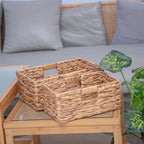 Natural Handwoven Storage Basket | High & Bury