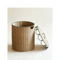 Natural Storage Basket with Lid | High & Bury