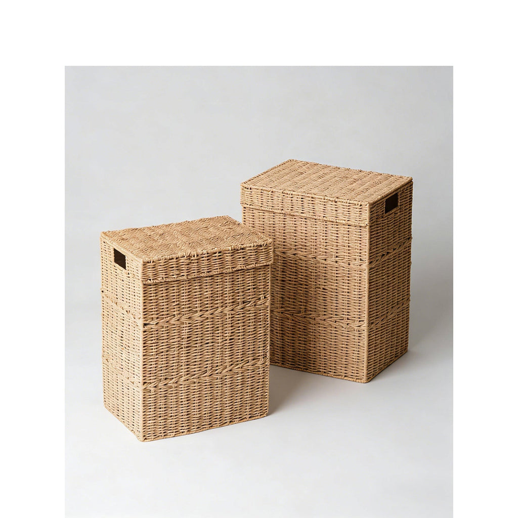 Natural Straw Storage Basket | High & Bury