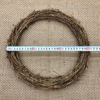 Natural Willow Wreath | High & Bury