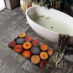 Natural Wood Grain Bath Mat | High & Bury