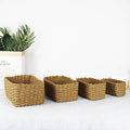 Natural Woven Storage Organizer | High & Bury
