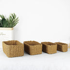 Natural Woven Storage Organizer | High & Bury