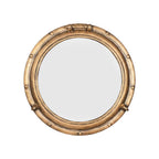 Nautical-Inspired Round Decorative Wall Mirror | High & Bury