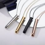 Nicotine-Free Breathing Aid Necklace for Smoking Cessation, view 2