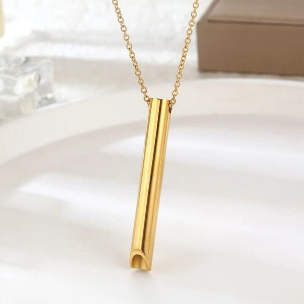 Nicotine-Free Breathing Aid Necklace for Smoking Cessation, view 5