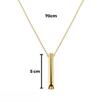 Nicotine-Free Breathing Necklace, Breathing Aid for Quitting Smoking, view 3