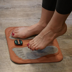 NMES Electrical Foot Stimulator with Foldable Pad and Remote Control