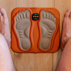 NMES Foot Stimulator with Foldable Copper-Fibre Pad and Remote Control, view 6