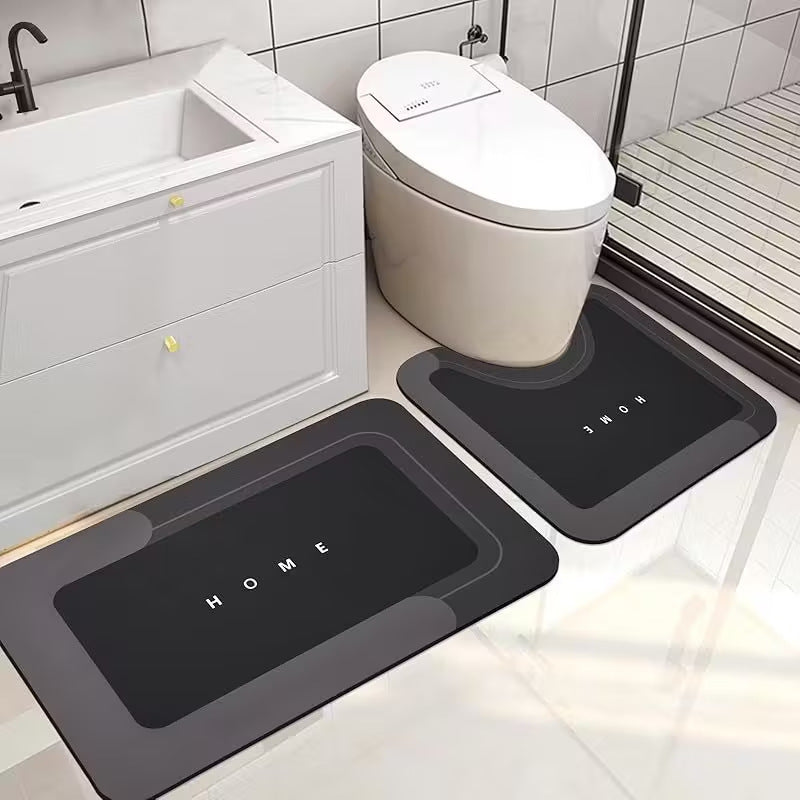 Non-Slip Bathroom Comfort Mat Set | High & Bury