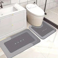 Non-Slip Bathroom Comfort Mat Set | High & Bury