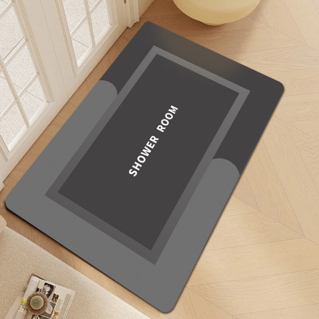 Non-Slip Shower Room Bath Mat | High & Bury