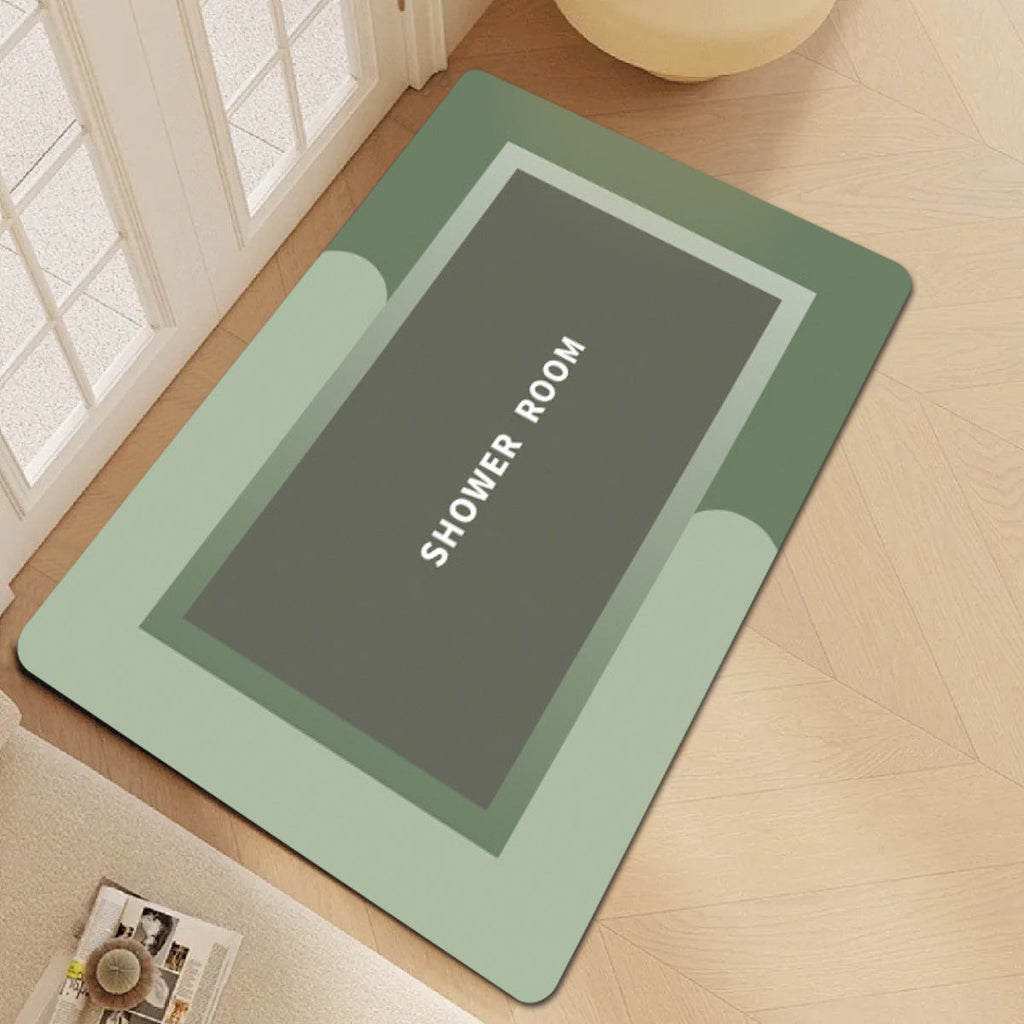 Non-Slip Shower Room Bath Mat | High & Bury