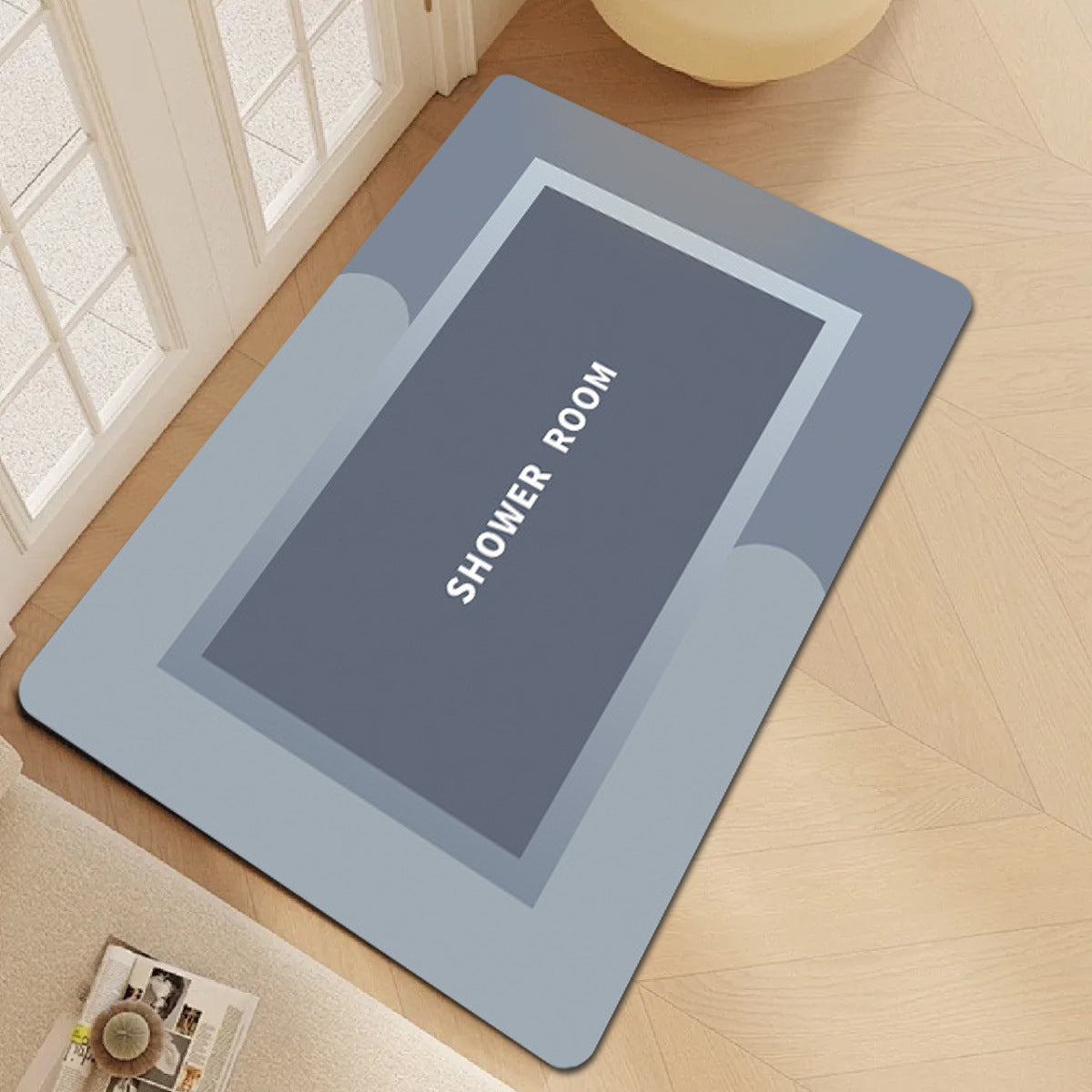 Non-Slip Shower Room Bath Mat | High & Bury