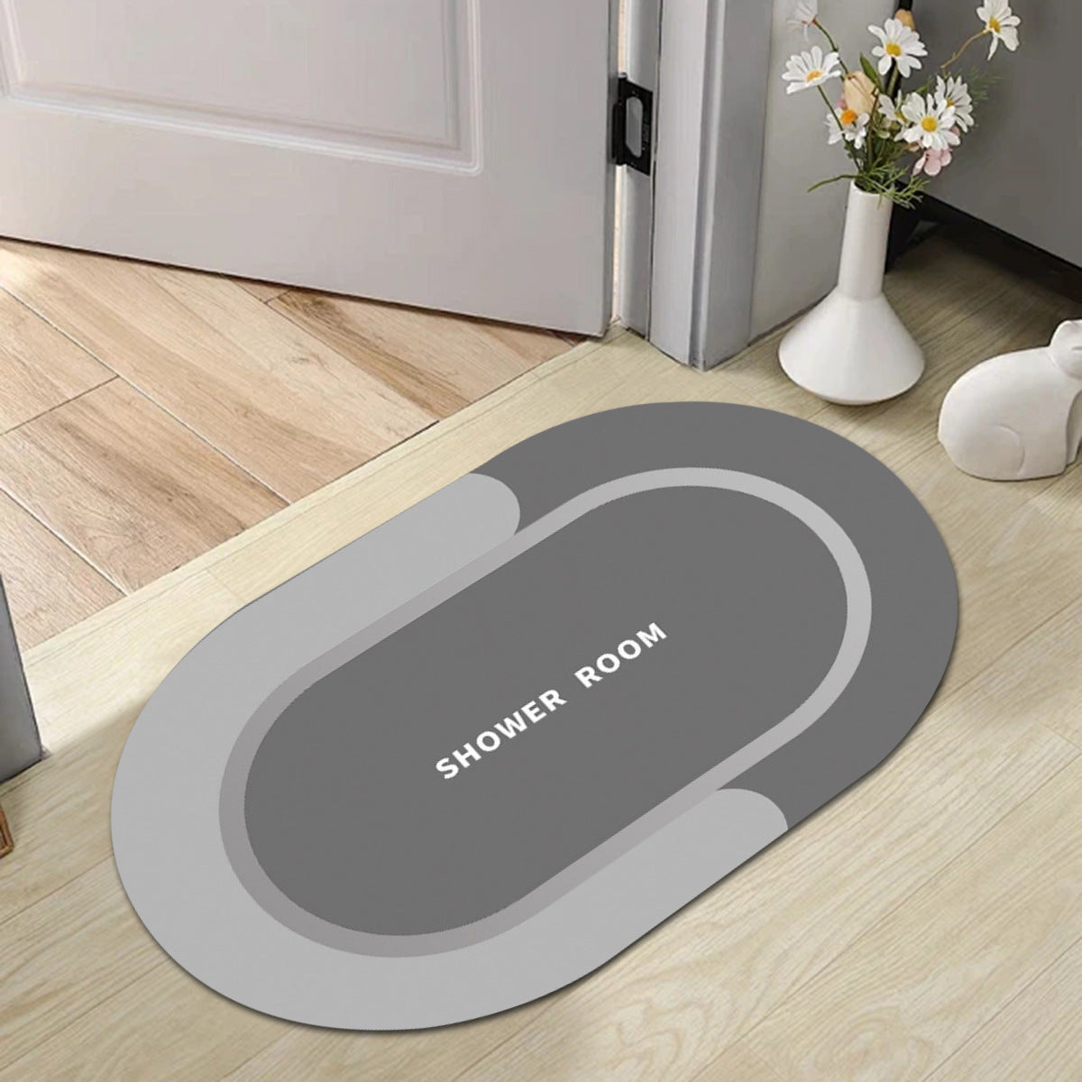 Non-Slip Shower Room Bath Mat | High & Bury