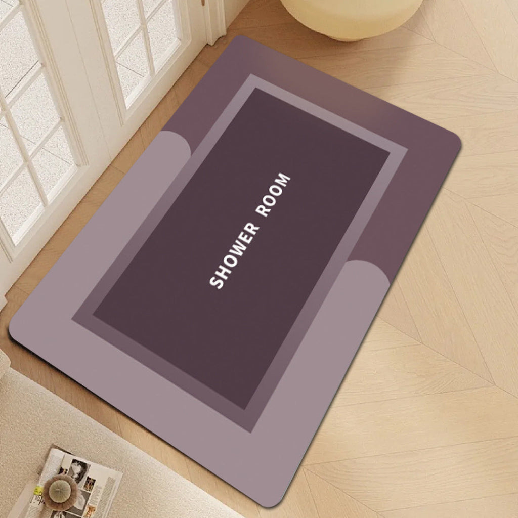 Non-Slip Shower Room Bath Mat | High & Bury