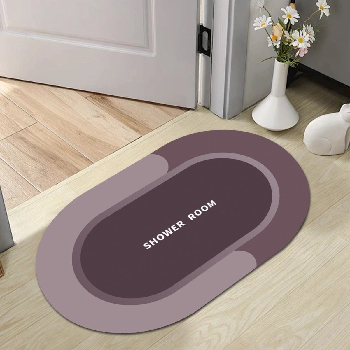 Non-Slip Shower Room Bath Mat | High & Bury