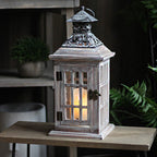 Nostalgic Lantern Wood Metal | High & Bury