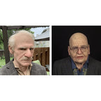 Old Man Halloween Mask, Realistic Latex Costume Mask for Adults, view 6