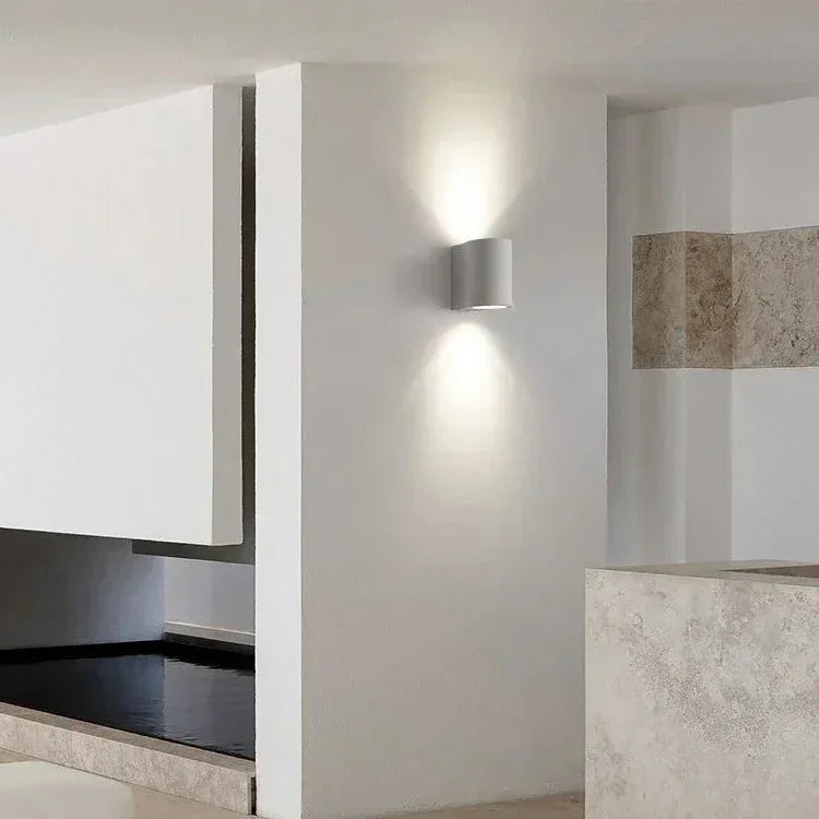 Olina Cement Wall Lamp