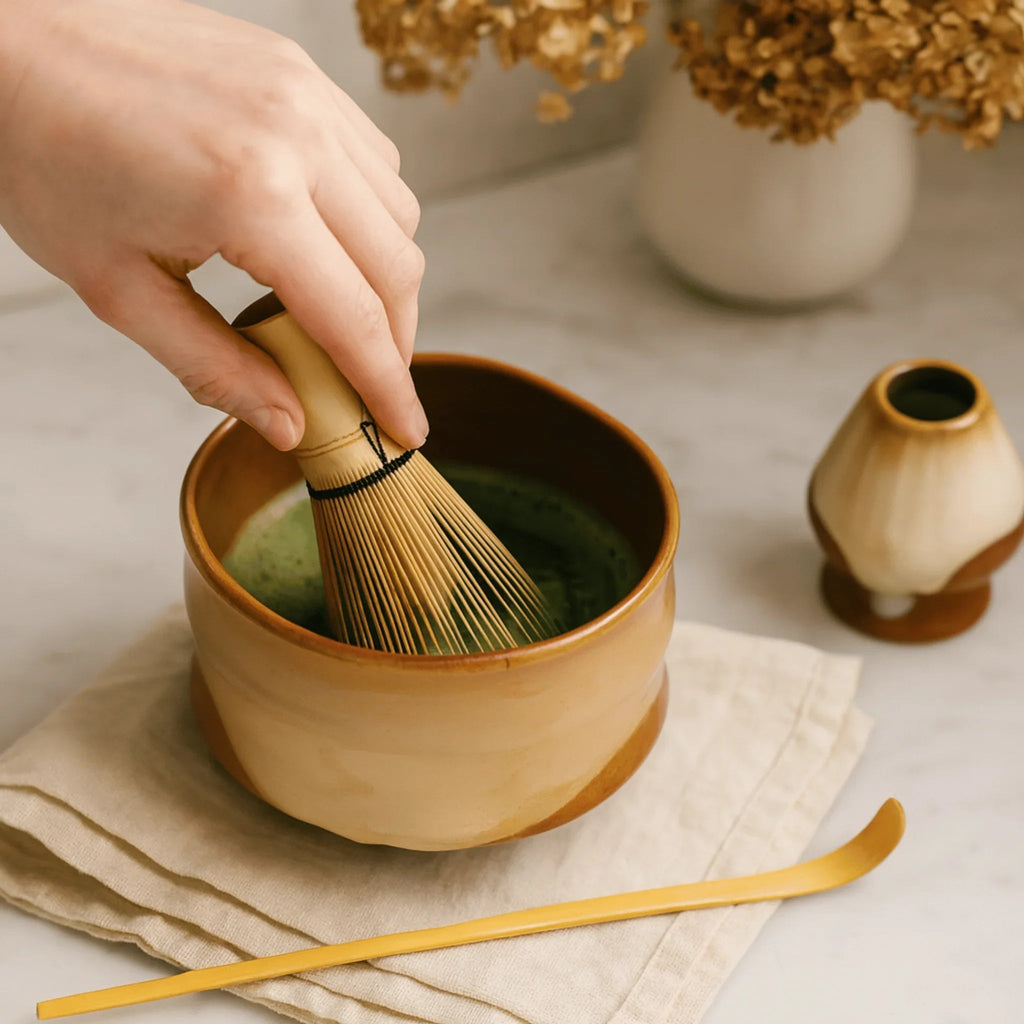 Olvelta Matcha Set– 4pcs Ceramic Tea Set