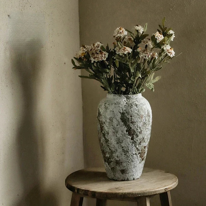 Olvia Stone Ceramic Vase