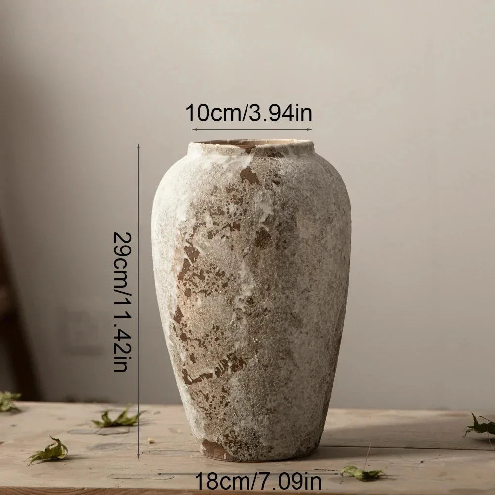 Olvia Stone Ceramic Vase