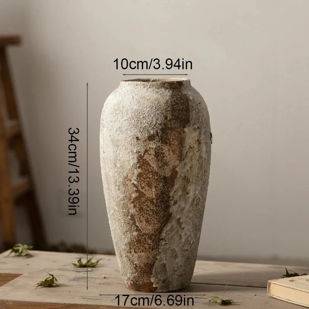 Olvia Stone Ceramic Vase