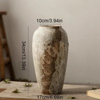 Olvia Stone Ceramic Vase