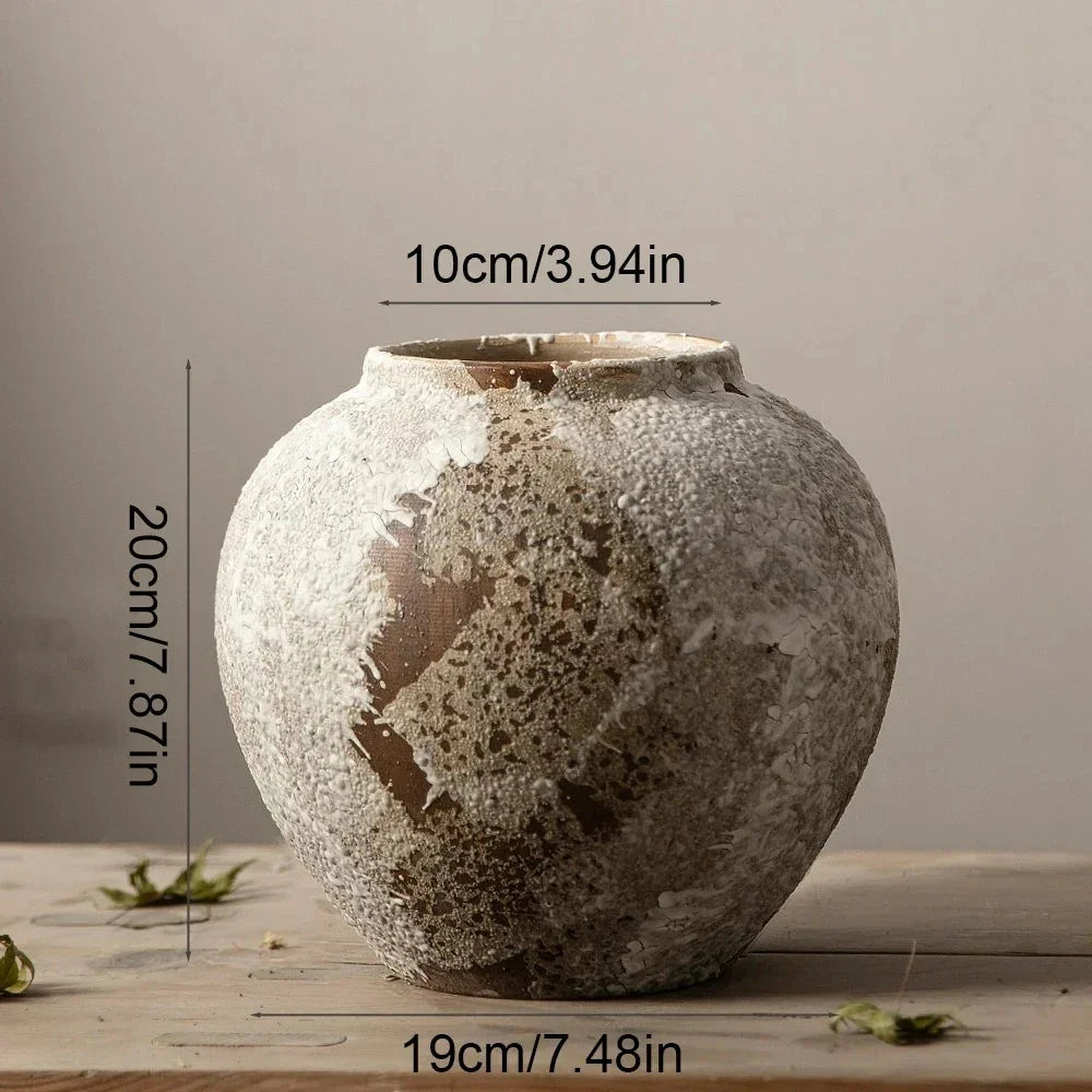 Olvia Stone Ceramic Vase
