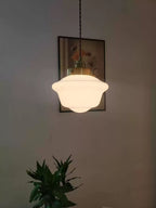 Opalines Glass LED Vintage Pendant Light | High & Bury