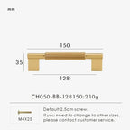 Ordova Knurled Cabinet Knobs