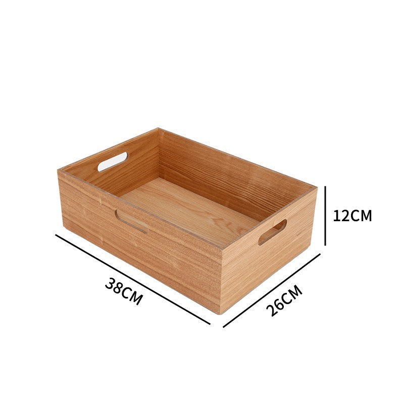 Organic Storage Basket made of Wood | High & Bury