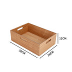 Organic Storage Basket made of Wood | High & Bury