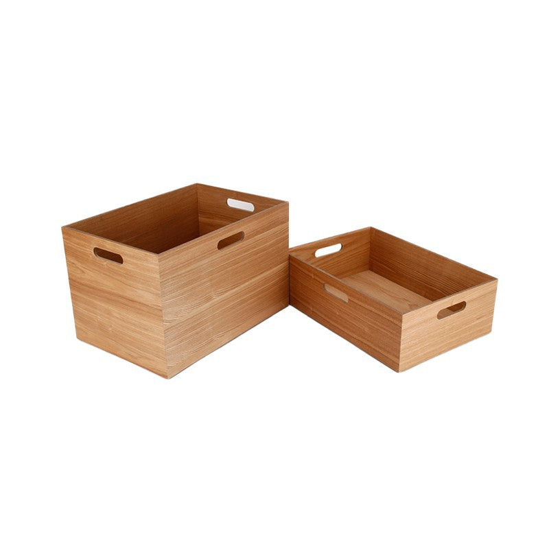 Organic Storage Basket made of Wood | High & Bury