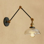 Orlunda Glass Adjustable Wall Lamp