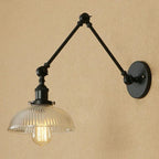 Orlunda Glass Adjustable Wall Lamp